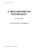 Thumbnail A TRUE HISTORY OF WITCHCRAFT Thumbnail A TRUE HISTORY OF WITCHCRAFT
