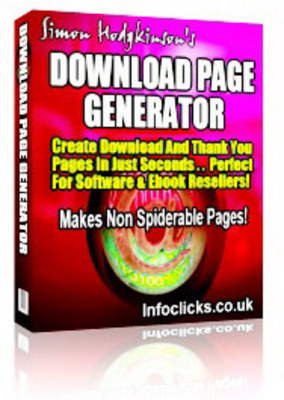 Product picture Download Page Generator