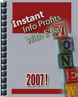 Product picture Instant Info profits with ebay