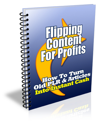 Product picture Introduction To Flipping Content For Profits