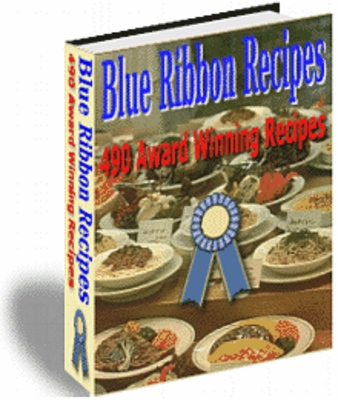 Product picture blue ribbon recipes