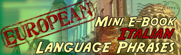 Product picture Italian Phrase Mini Ebook