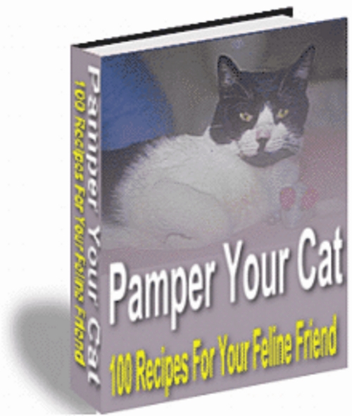 Product picture pamper your cats