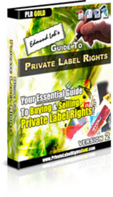 Product picture Edmund Lohs Guide To Private Label Rights