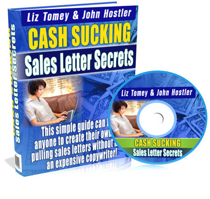 Product picture Cash Sucking Sales Letter Secrets
