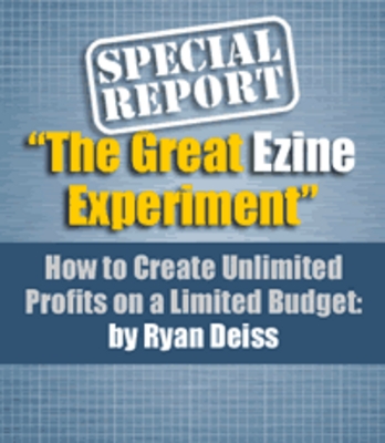 Product picture The Great ezine experiment