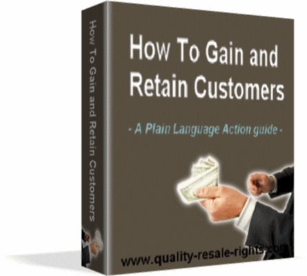 Product picture How to gain and retain customers a plain language action MRR