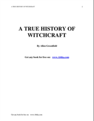 Product picture A TRUE HISTORY OF WITCHCRAFT